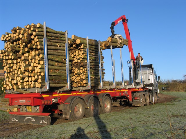 timber lorry